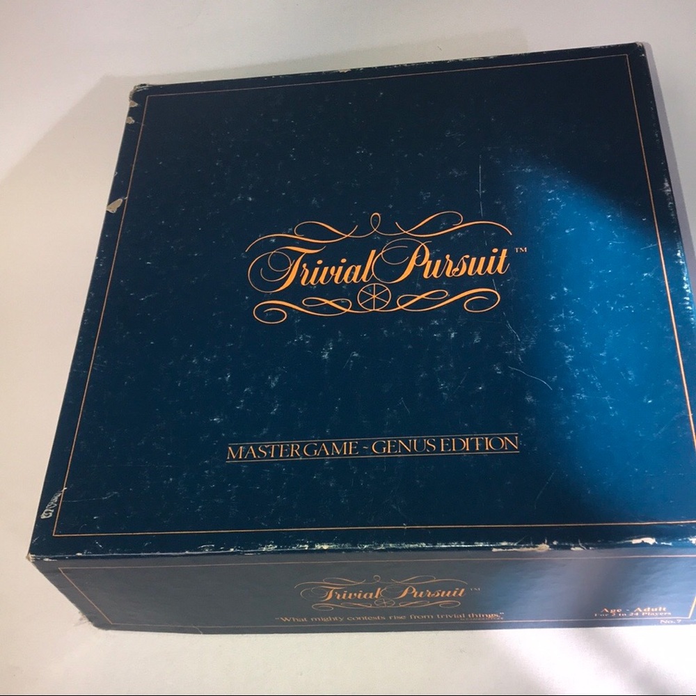 MASTER GAME Trivial Pursuit Genus Edition